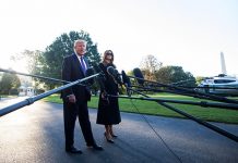 Trump llega a Las Vegas para apoyar a víctimas del tiroteo
