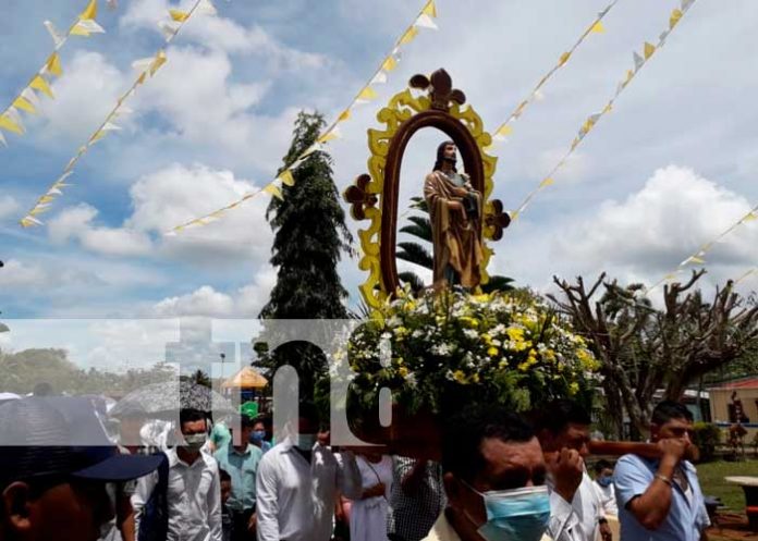nicaragua, rio san juan, celebracion, santo patrono, san jose obrero,