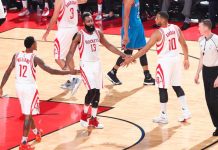 Los 51 de Westbrook no alcanzan, Houston arriba 2-0 ante OKC