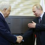 Vladimir Putin se reúne con líder palestino, Mahmud Abás