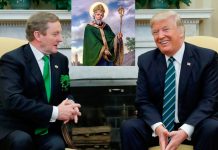 Premier irlandés recuerda a Trump que San Patricio era «un inmigrante»