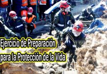 Instituciones participan en ejercicio multiamenaza en Teustepe