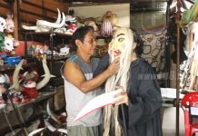 Máscaras para Los Agüizotes se venden como pan caliente en Masaya