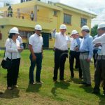 Delegación de Alemania recorre la planta de tratamiento de aguas residuales de Managua