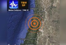 Sismo de 4,6 grados sacude dos regiones del centro de Chile