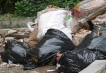 Encuentran varias bolsas de basura con restos humanos en el este de México