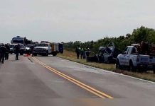 Brutal choque frontal dejó cinco muertos en Argentina