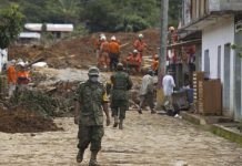 Sube a ocho los militares fallecidos por alud en sur de México