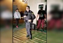 Video: Policía fue a detener fiesta y termina en bailongo