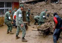 Aumenta a seis número de militares muertos por alud en sur de México