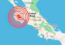 Dos fuertes sismos sacuden territorio costarricense