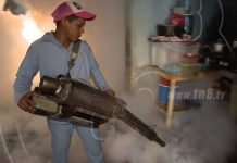 SILAIS Managua fumiga casi 1,900 viviendas en Barrio Santa Rosa