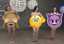 Presentadoras de tv se quitan la ropa, bailan desnudas y video se viraliza