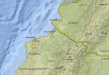 Terremoto de 5,7 sacude zona costera de Ecuador