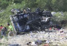 Nueve muertos y 16 heridos en accidente carretero en el noreste de México