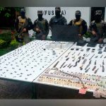 Incautan armas, drogas, celulares y hasta router en operativos en penal de Honduras