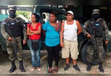 Autoridades capturan a tres personas con 270 libras de marihuana en Honduras