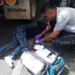 Managua: Taxista atropella a joven que producto del impacto rebotó contra camión