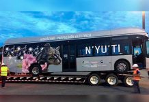Costa Rica pone a circular su primer autobús a base de hidrógeno