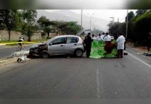 Perú: Hombre choca vehículo y deja en la maletera el cadáver de su exnovia