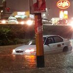 Fuertes lluvias dejan inundaciones en la capital de Honduras
