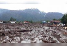 Aumentan a trece las víctimas fatales por aluvión en el sur de Chile