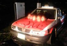 Abandonan cinco cabezas en un taxi en México