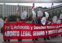 El 70 % de los chilenos respalda ley que despenaliza el aborto, según sondeo