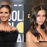 El inesperado beso entre Emily Ratajkowski y Heidi Klum tras los Globos de Oro (VIDEO)
