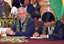Evo Morales aprueba ley de coca tras tratamiento médico en Cuba