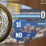 Comunidad internacional aprueba levantamiento de bloqueo de EE.UU. contra Cuba