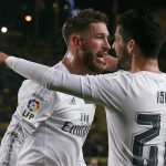 Redes sociales explotan tras beso en la boca de Isco y Sergio Ramos