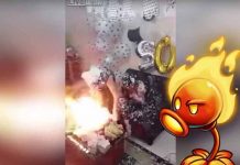 Video Viral: Cumpleañera sopló velitas de su pastel y terminó envuelta en llamas