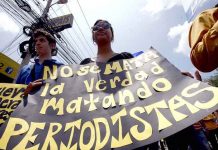 Honduras: 91% de crímenes contra periodistas están impunes