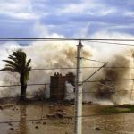 Chile: Autoridades reportan evacuados e inundación de calles por marejadas