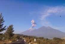 Guatemala: Volcán de Fuego con explosiones cada tres minutos
