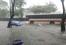 Costa Rica: Fuertes lluvias dejan calles inundadas y árboles caídos