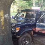 Pareja resulta gravemente herida tras chocar camioneta contra árbol en Estelí