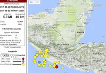 Sismo de 5,3 grados se registra en Guatemala sin provocar daños
