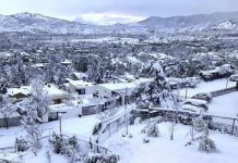 Chile: Miles de hogares continúan sin luz en Santiago tras fuerte nevada