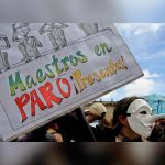 Colombia: Maestros protestan en Bogotá para reclamar mejoras salariales
