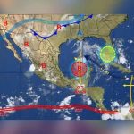 La depresión Harvey se mantiene estacionaria en aguas del Golfo de México