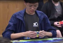 Video Viral: Joven coreano arma un cubo Rubik en menos de 5 segundos