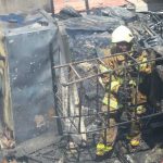 Honduras: Incendio de maleza deja 15 vehículos y 5 casas quemadas