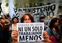Argentina: Obreros protestan contra gobierno en el día del trabajador