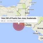 Terremoto de 6,9 sorprende a guatemaltecos