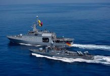 Buque de la Armada colombiana se hunde en el Pacífico