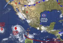 Hilary se degrada a huracán categoría 1 lejos de las costas mexicanas