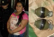 Guatemala: Mujer utilizó a niña de 6 años para trasladar granadas