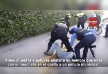 Video: Policía de Honduras mata a balazos a hombre tras fuerte persecución